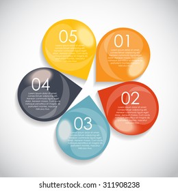 Infographic Templates for Business Vector Illustration. EPS10