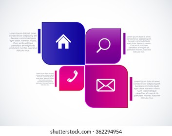 Infographic Templates for Business Vector Illustration. EPS10