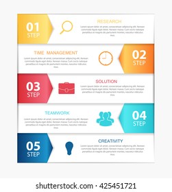 Infographic Templates for Business Vector Illustration. EPS10
