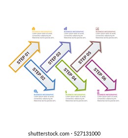 Infographic Templates for Business Vector Illustration. EPS10 Stock vector