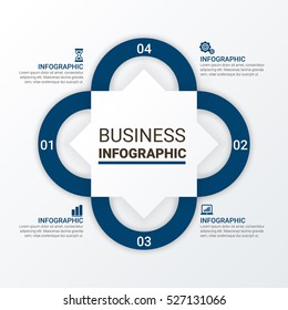 Infographic Templates for Business Vector Illustration. EPS10 Stock vector