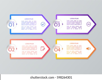 Infographic Templates for Business, Vector Illustration. EPS10