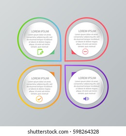 Infographic Templates for Business, Vector Illustration. EPS10