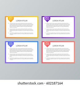 Infographic Templates for Business, Vector Illustration. EPS10