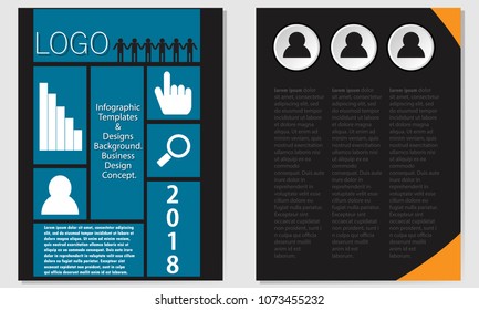 Infographic Templates & Designs Background. Business Design Concept. Abstract Your Text Here Infographic. For Placards, Banners, Presentations, Reports, Card And Wallpaper.Vector Illustration. Eps 10.