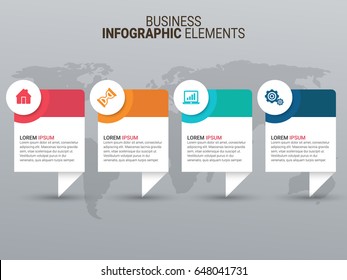 Infographic Templates in Paper Style