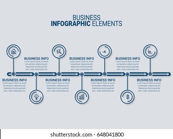 Infographic Templates in Paper Style