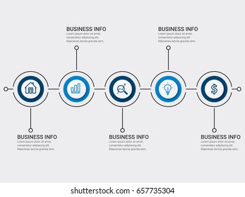 Infographic Templates in Paper Style
