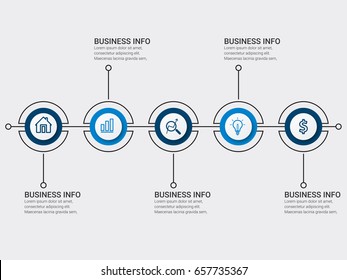 Infographic Templates in Paper Style
