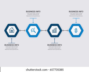 Infographic Templates in Paper Style