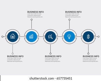 Infographic Templates in Paper Style
