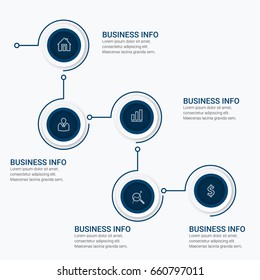 Infographic Templates in Paper Style