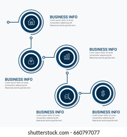 Infographic Templates in Paper Style