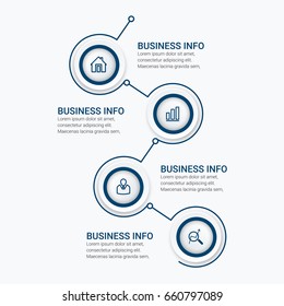 Infographic Templates in Paper Style