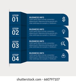 Infographic Templates in Paper Style