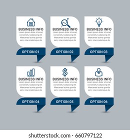 Infographic Templates in Paper Style