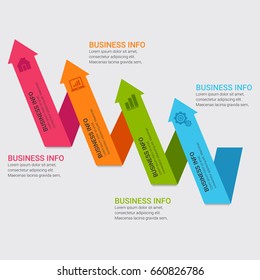 Infographic Templates in Paper Style