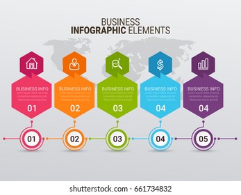 Infographic Templates in Paper Style