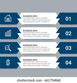 Infographic Templates in Paper Style