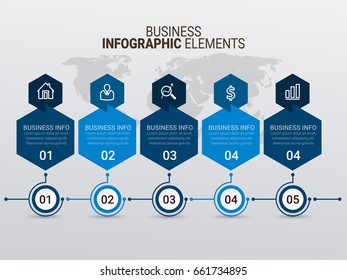Infographic Templates in Paper Style