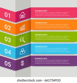 Infographic Templates in Paper Style