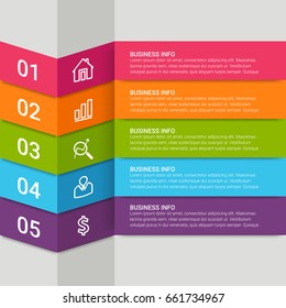 Infographic Templates in Paper Style