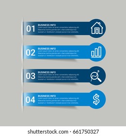 Infographic Templates in Paper Style