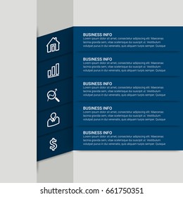 Infographic Templates in Paper Style