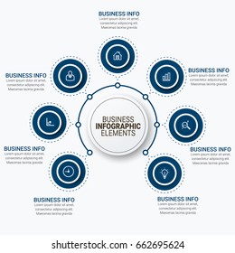 Infographic Templates in Paper Style