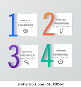 Infographic templates, for your brochure, business, web design