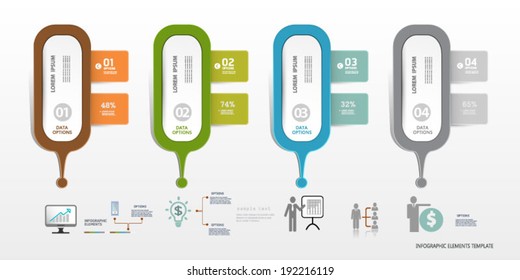 Infographic  template.vector illustration can be used for workflow layout, diagram, number options, web design, infographic element.