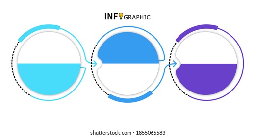 Infographic text box element can be used to create option, steps, and in banners.