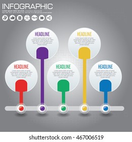 INFOGRAPHIC TIMELINE CONCEPT 