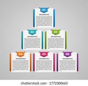 Infographic, timeline, design template for business presentations or information banner.