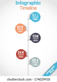 INFOGRAPHIC TIMELINE MODERN CONCEPT 4