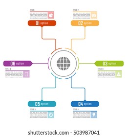 Infographic timeline template can be used for chart, diagram, web design, presentation, advertising, history. Vector infographic illustration concept