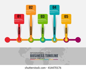 Infographic timeline vector design template. Can be used for workflow, startup, business success, diagram, infographic banner, teamwork, web design, infographic elements, information infographics.