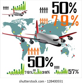 Infographic Travel Elements. Vector