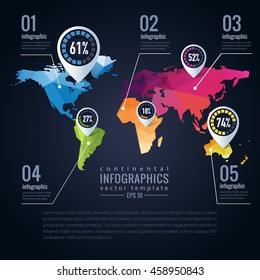 infographic travel simple vector infographics pattern of world map with shape pattern infographic travel trip chart world tour colorful index abstraction scene multicolor country earth performance sig