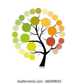 Infographic tree for your design