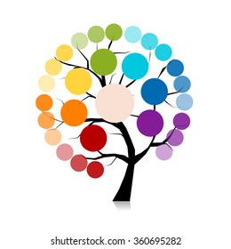 Infographic tree for your design