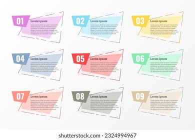 Infografik für detaillierte Berichte zu allen 9 Themen.