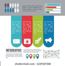 infographic various diagrams