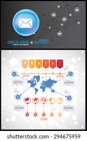 Infographic vector