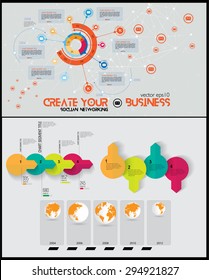Infographic vector