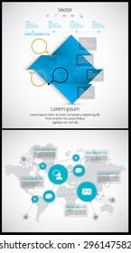 Infographic vector