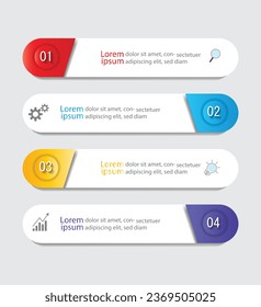 Infografik Vektor abstrakte Design Web-Banner-Vorlage.Moderner Banner.