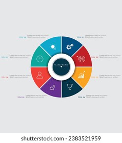 Infographic Vector abstract design web banner template.Modern banner.