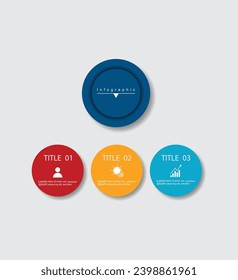 Infographic Vector abstract design web banner template.Modern banner.