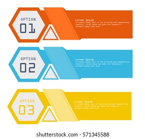 Infographic Vector banners illsustration